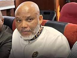 Breaking Nnamdi Kanu Makes U-Turn Begins Filing Defence in Terrorism Trial