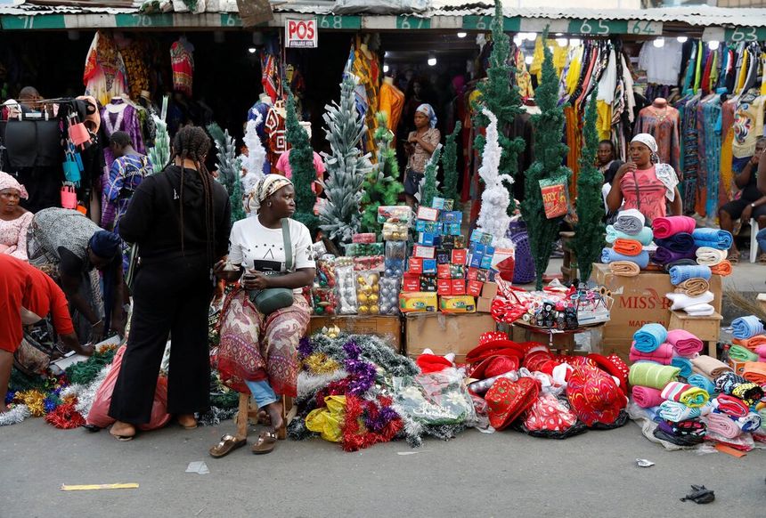 Christmas Shopping in Nigeria