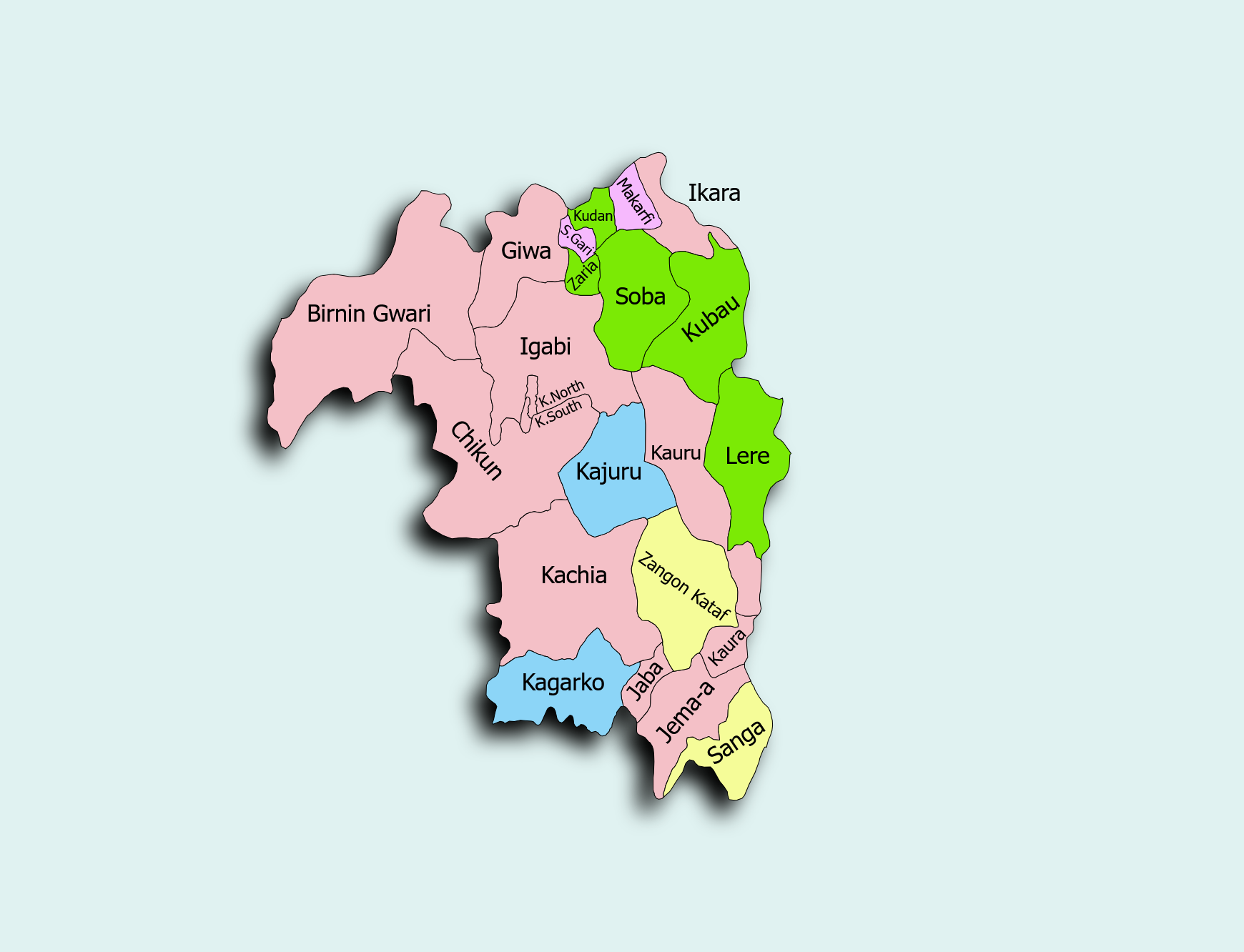 Kaduna Kidnappings:Terrorists Seize Seven in Night Raid