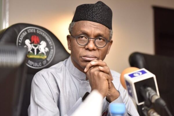 El-Rufai Arrives EFCC, Supporters and Critics Clash in Abuja