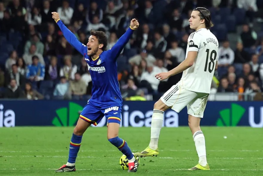 Getafe Stun Real Madrid to Tighten Barcelona’s Grip on La Liga