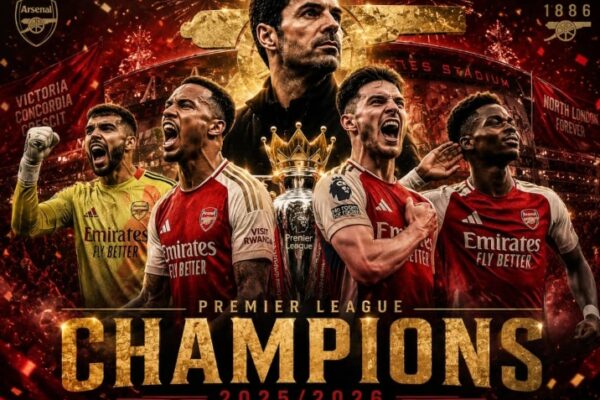 Breaking: Arsenal Wins Premier League Champions