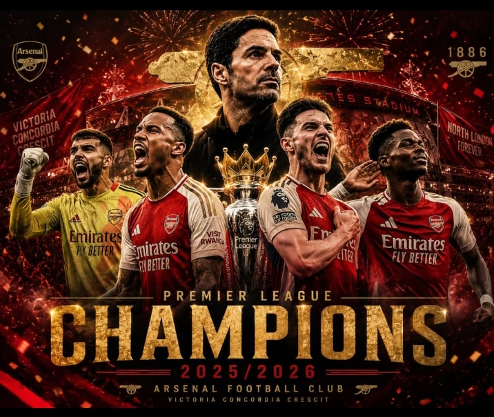 Breaking: Arsenal Wins Premier League Champions