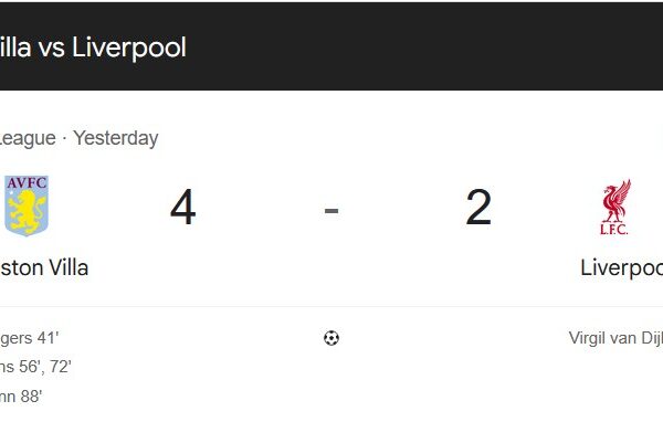 Aston Villa Thrash Liverpool To Seal European Elite Place