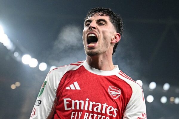 Havertz Fires Arsenal Ahead in Champions League Showpiece