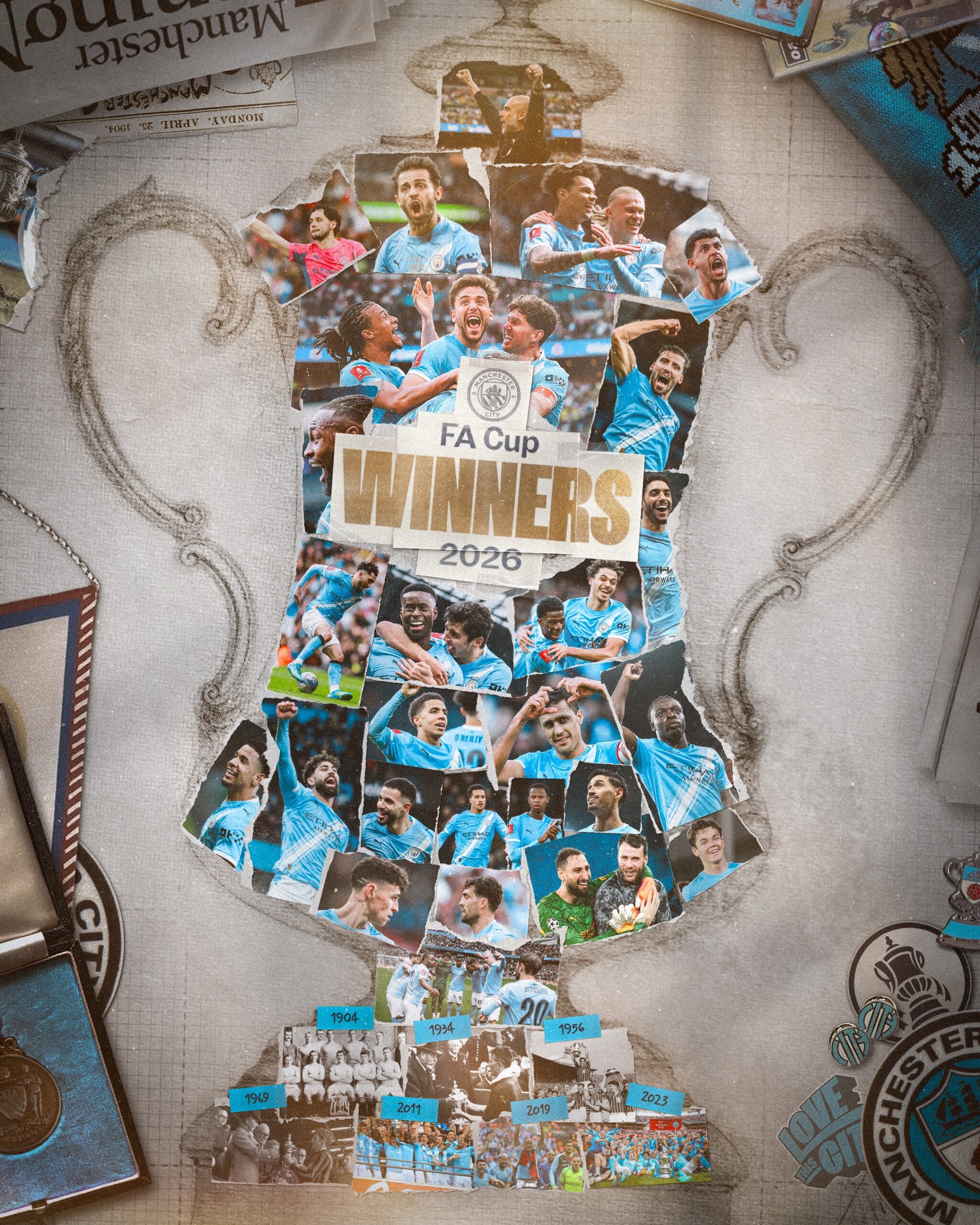 Manchester City Wins FA Cup Double