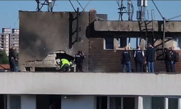 Russian Drone Crashes Into Romanian Apartment Complex