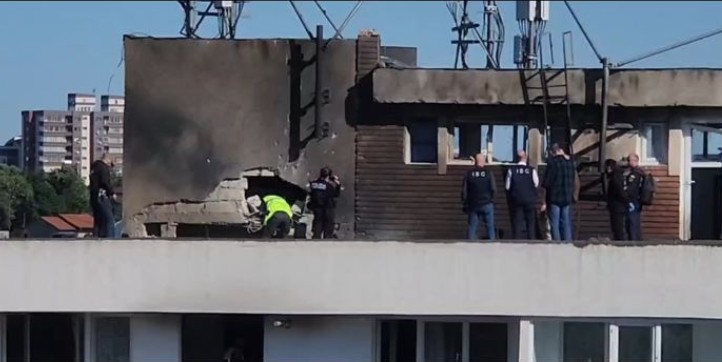 Russian Drone Crashes Into Romanian Apartment Complex