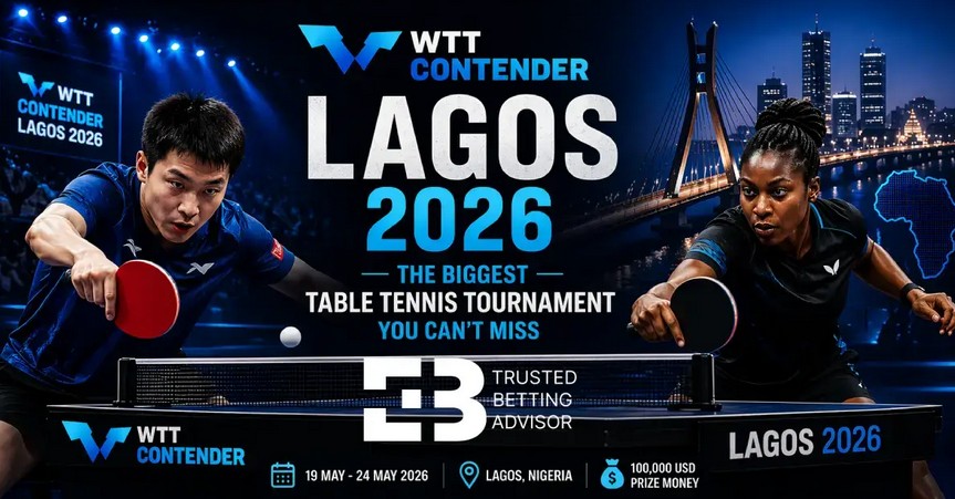 Lagos Prepares for Global Table Tennis Elite