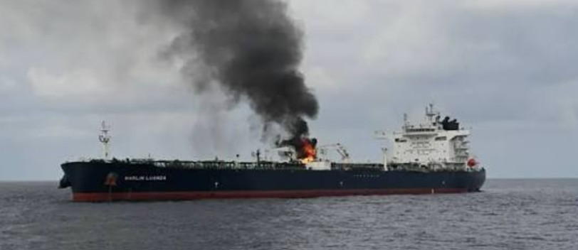Oil Vessel Struck by Projectile in Hormuz Strait