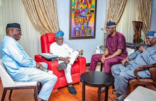 Makinde, Fayemi, Oyinlola Meet Obasanjo Over 2027