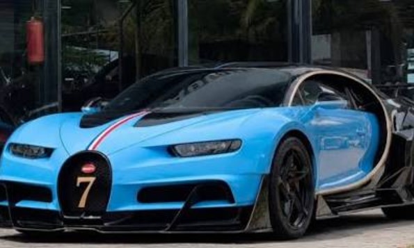 Burna Boy Takes Delivery of N9bn Bugatti Chiron