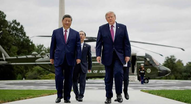 Trump Concludes Xi Summit With National Archives Tour
