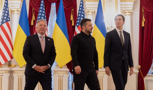 US Envoys Meet Zelenskyy in Historic Kyiv Talks