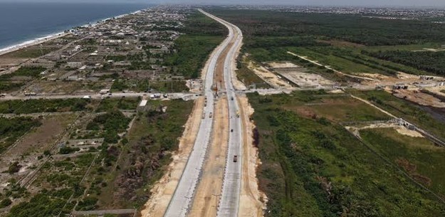 Coastal Highway Construction Halts Over Pay Cuts